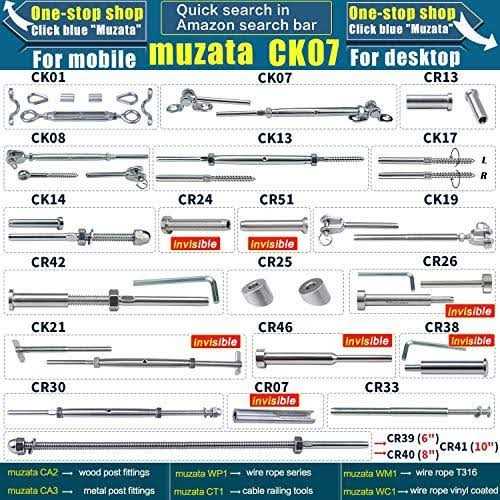 Muzata Bar Foot Rail Kit Undercounter Mount Hardware and Tubing Complete Kit 2” OD - Inhomebuy