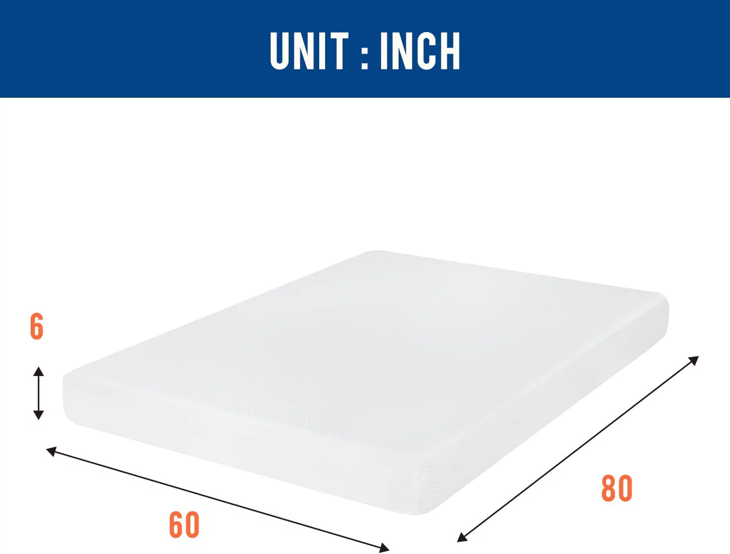 YRLLENSDAN 6 Inch Gel Memory Foam Mattress Medium Firm Mattresses Bed-in-a-Box, Twin - Inhomebuy