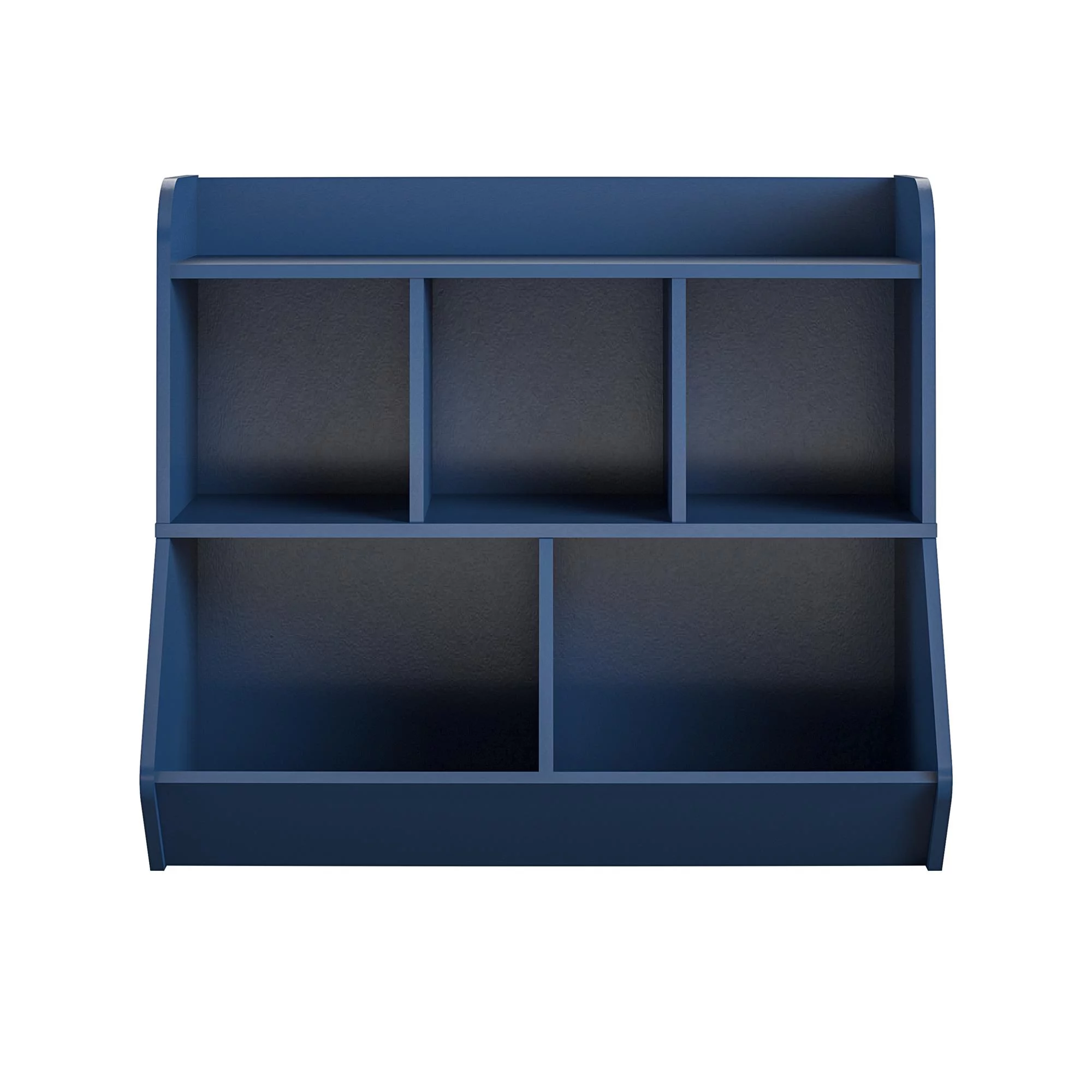 Ameriwood Home Charli Kids Toy Storage Bookcase, Navy - Inhomebuy