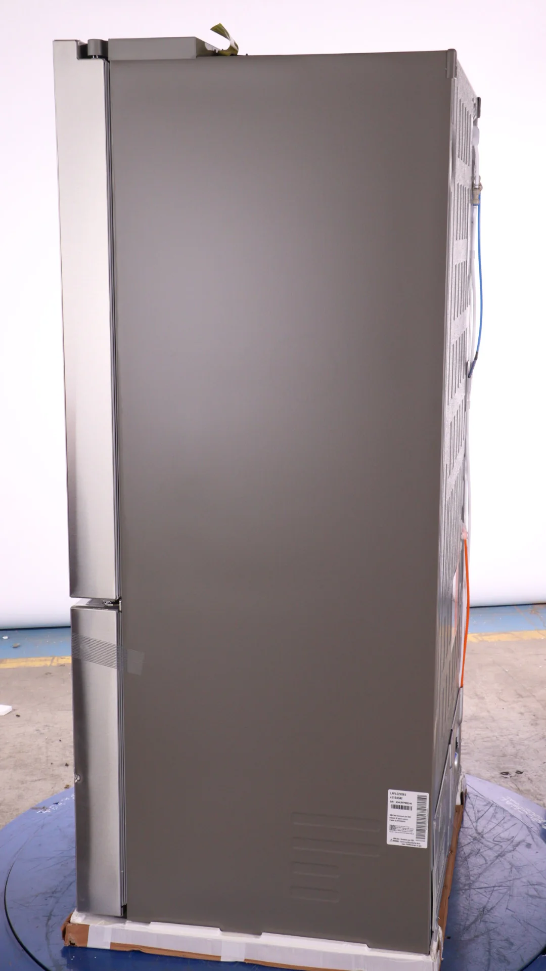 LG 36 IN. 27 CU. FT. SMUDGE RESISTANT STAINLESS STEEL COUNTER-DEPTH FRENCH DOOR REFRIGERATOR WITH IN - Inhomebuy