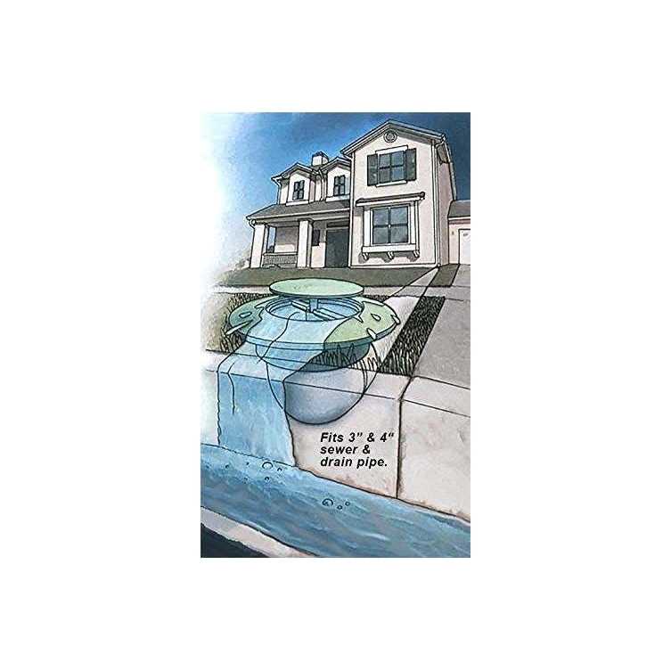 NDS 420 Pop Up Drain Emitter Cover Spring Loaded 3 Inch and 4 Inch - Inhomebuy