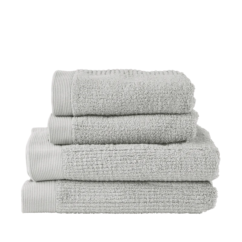 Giftbox Towels Classic 4pcs Soft Grey - Inhomebuy