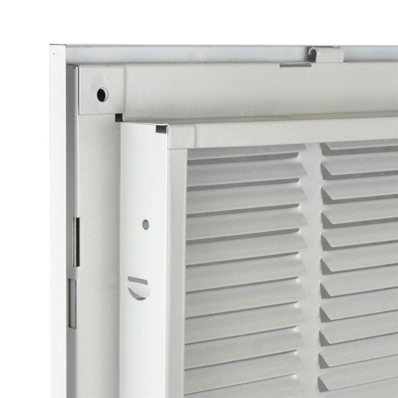 Venti Air 20 in. Wide x 25 in. High Return Air Filter Grille of Steel - Inhomebuy