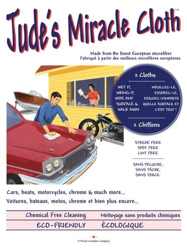 Jude's Miracle Cloth 2pk Car Cloth Grey | JMCCAR - Inhomebuy