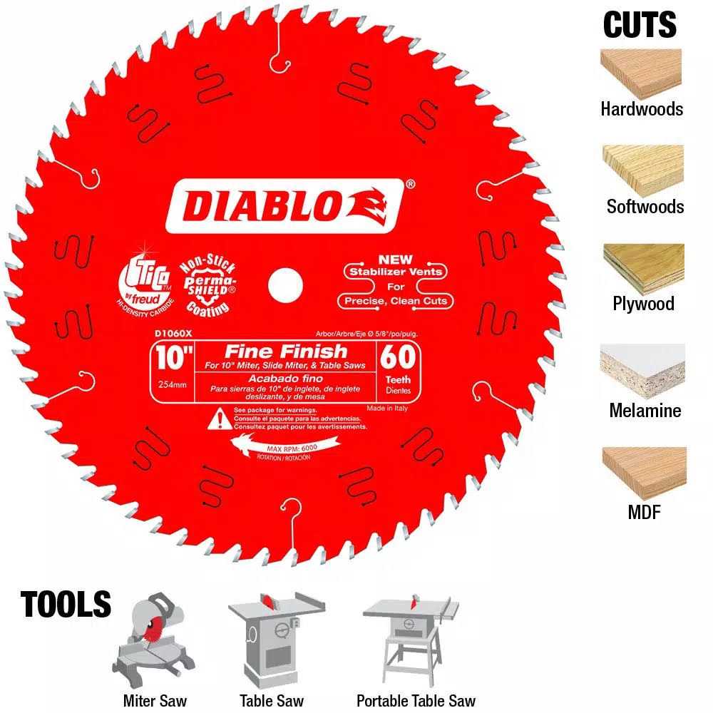 Diablo Fiber Cement HardieBlade D0704DH - Inhomebuy