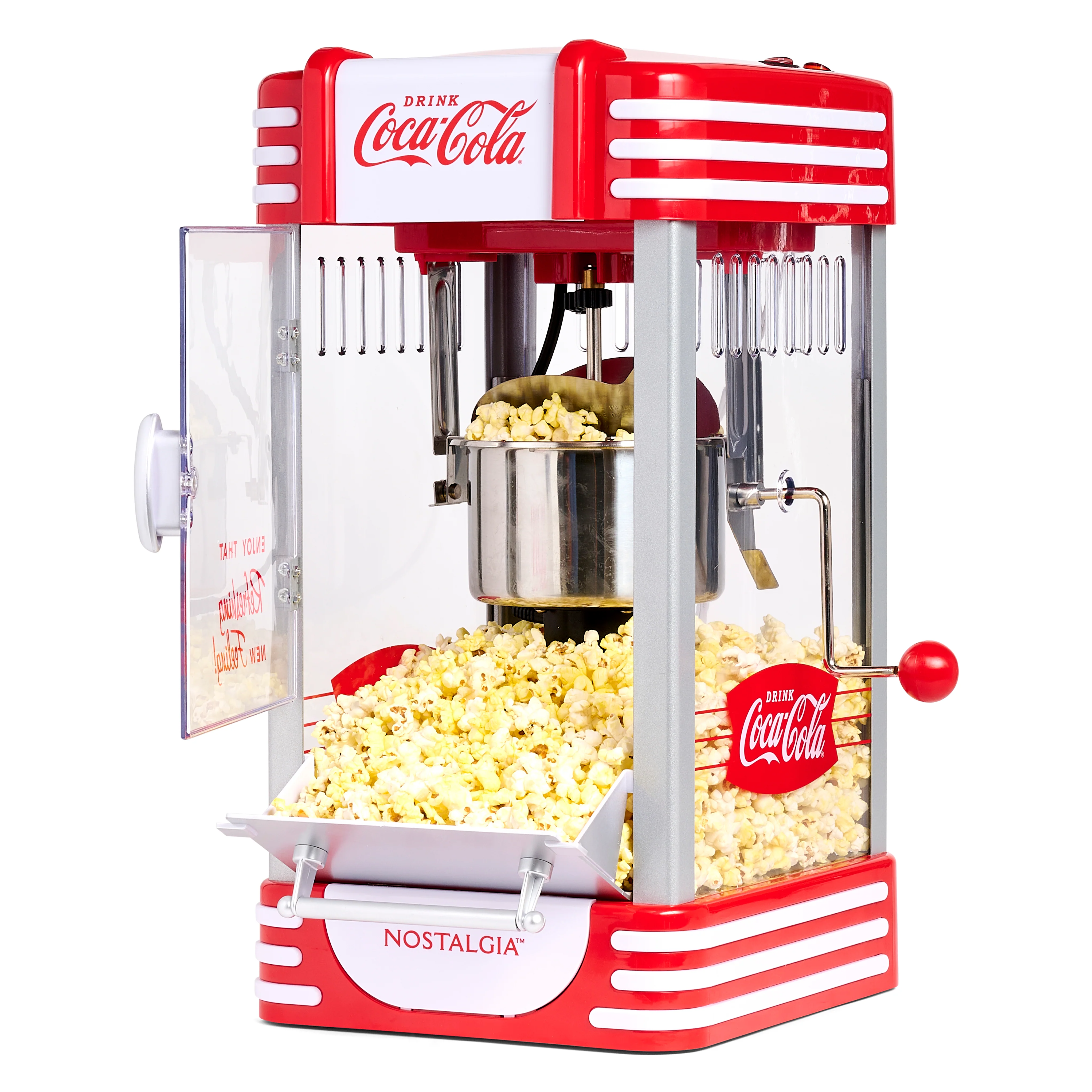 Coca-Cola 2.5-Oz. Kettle Popcorn Maker, Red - Inhomebuy