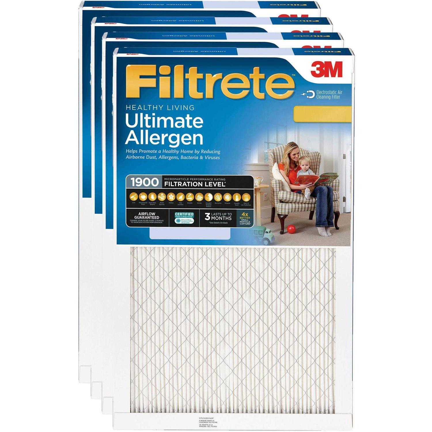 Filtrete 1900 Ultimate Allergen Filter - Inhomebuy