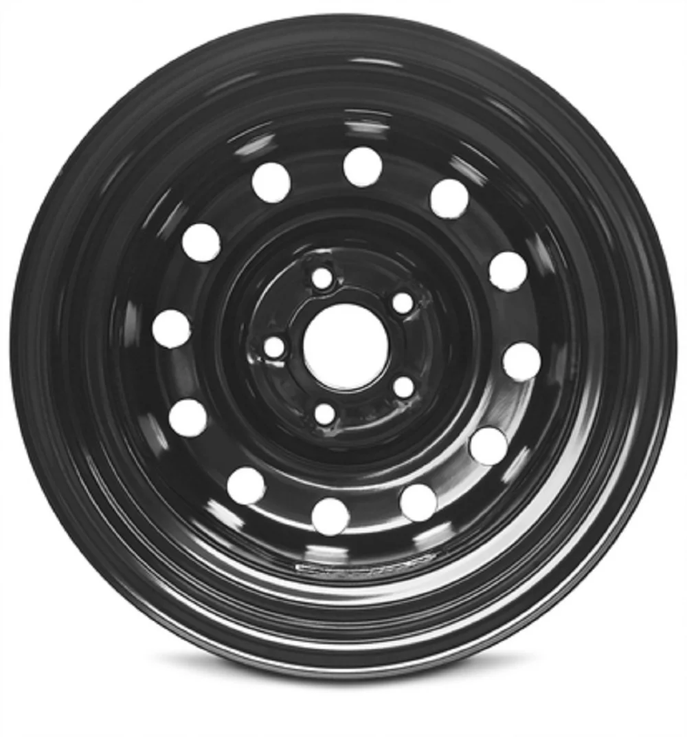 Wheel Rim for 2015-2018 Chevrolet City Express 15 in Black Steel Rim Direct Fit - Inhomebuy