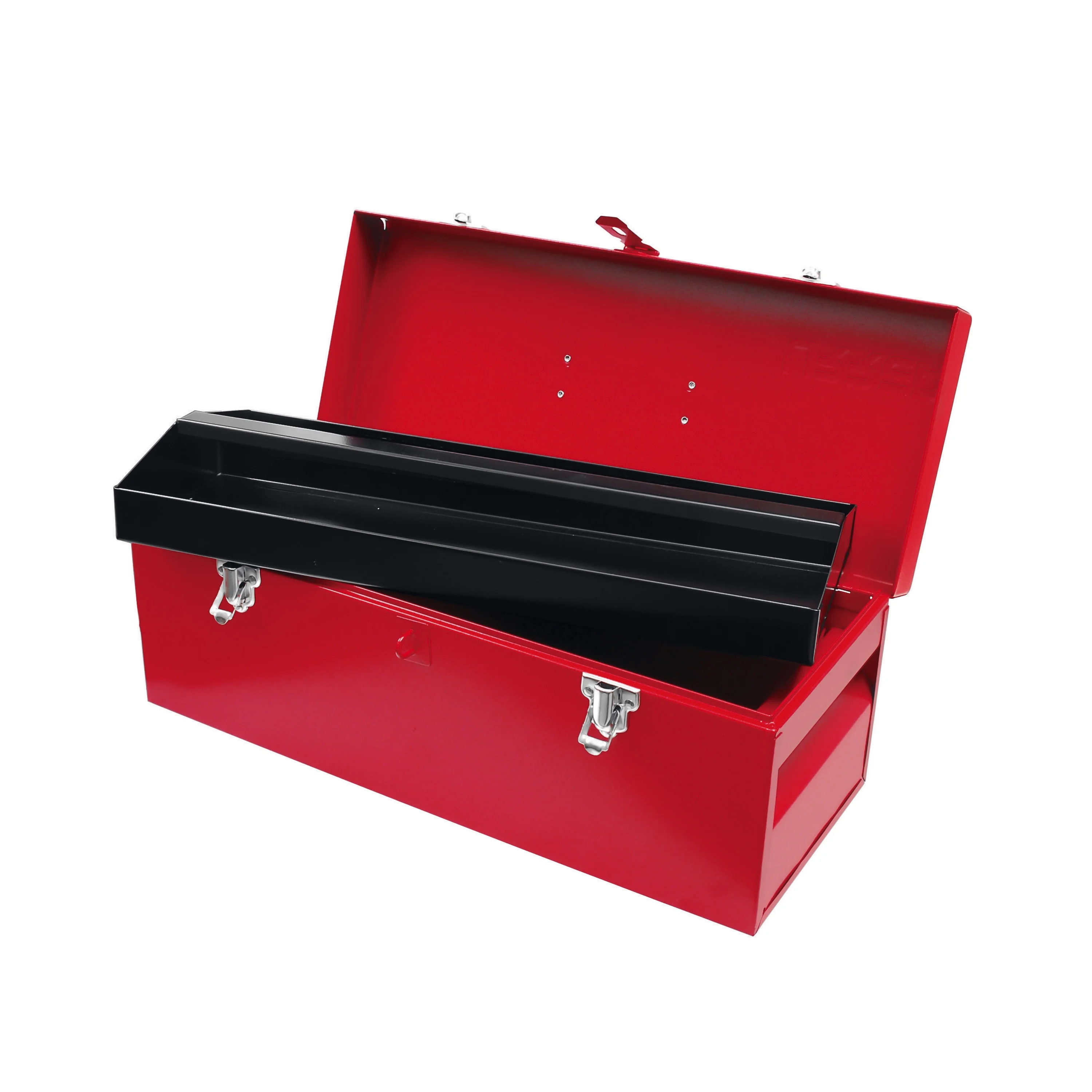 Urrea Industrial 20 In Metal Tool Box With Plastic Handle And Metallic Tray - Inhomebuy