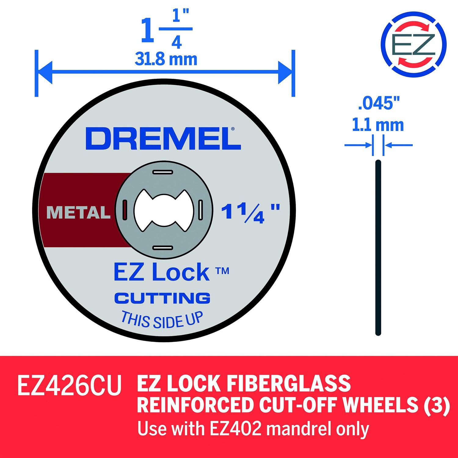 Dremel EZ Lock Starter Kit EZ406-02 - Inhomebuy