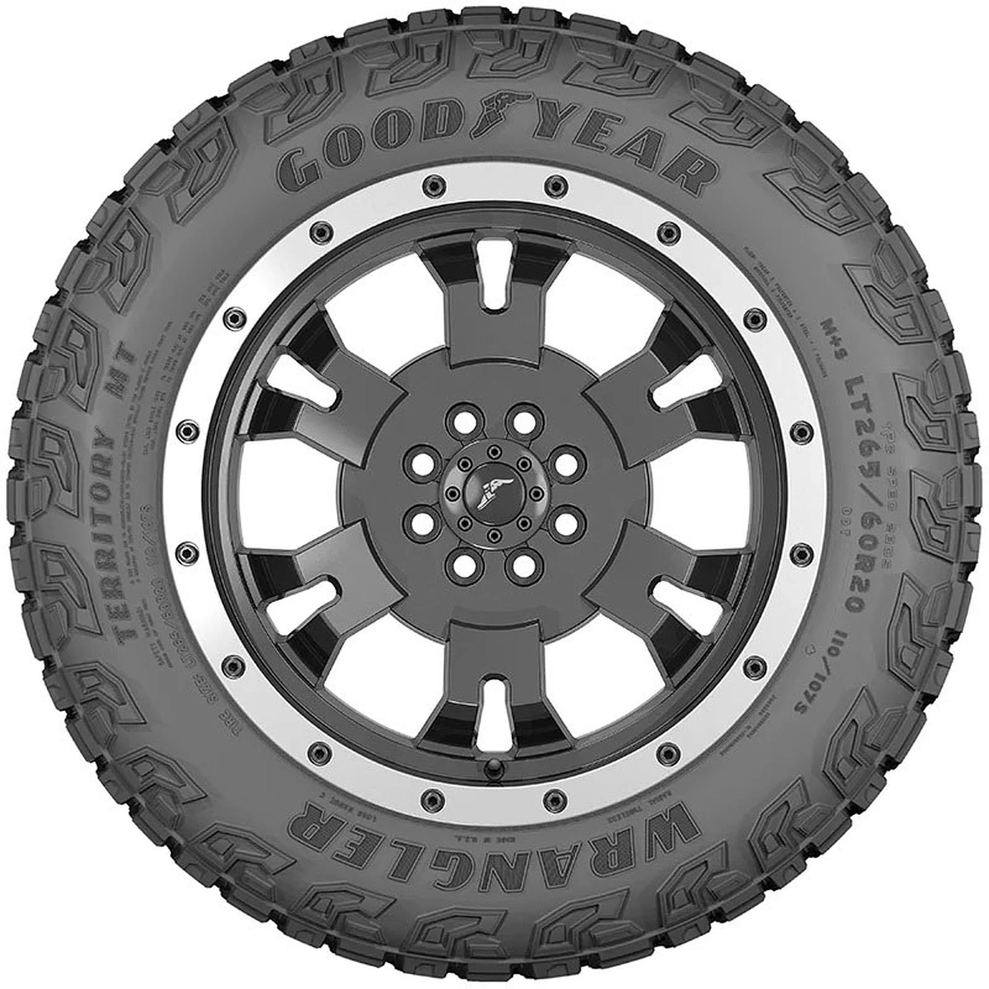 Goodyear Wrangler Territory MT Mud Terrain LT315/70R17 113/110S C Light Truck Tire - Inhomebuy