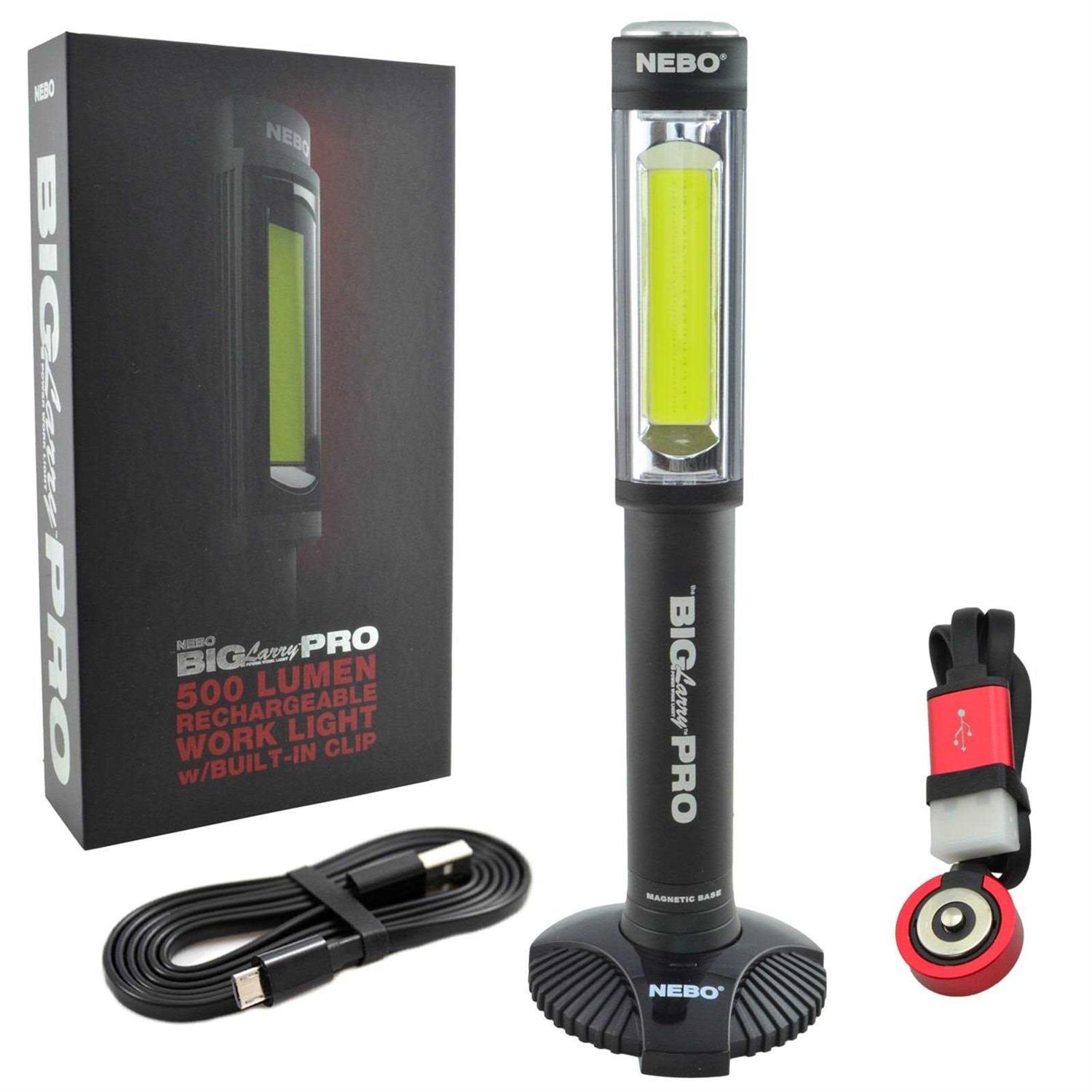 Nebo Big Larry Pro Rechargeable Work Light - Inhomebuy