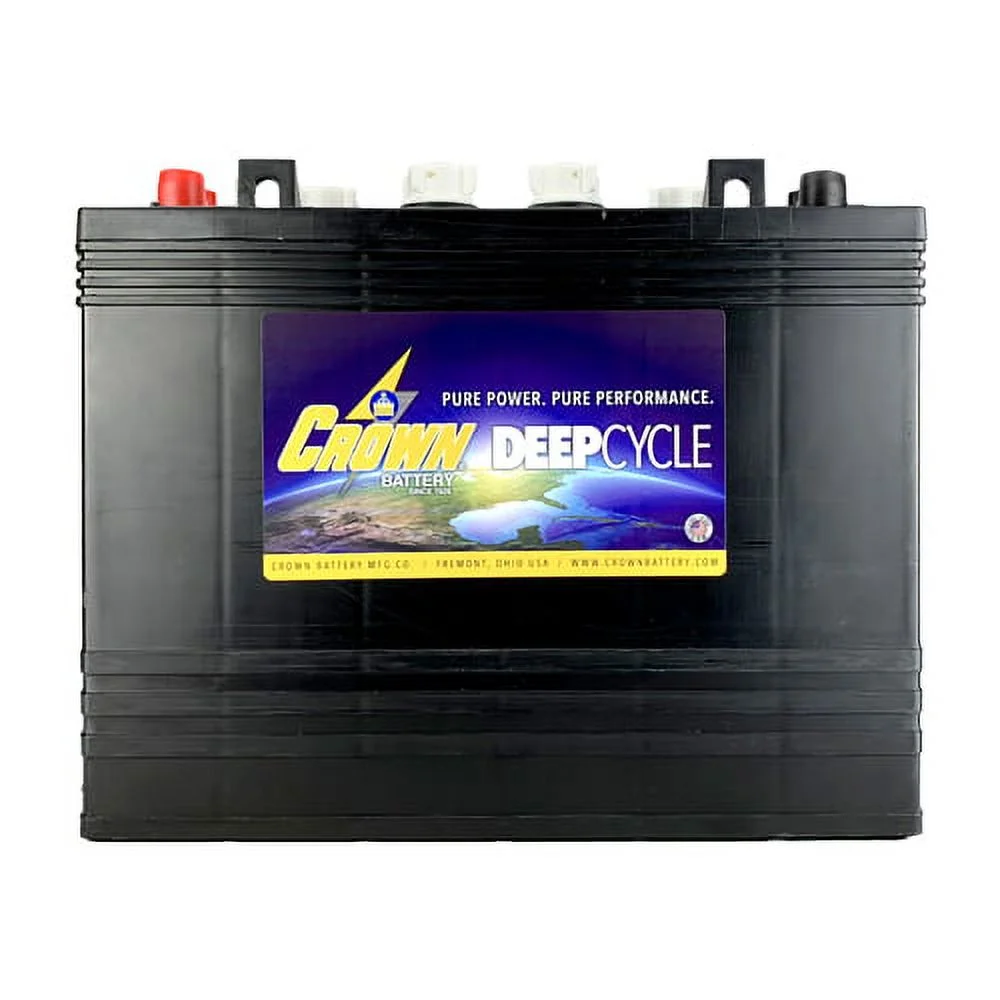 Crown Replacement Battery for Trojan T1275 150 AH Deep Cycle Battery X6 - Inhomebuy