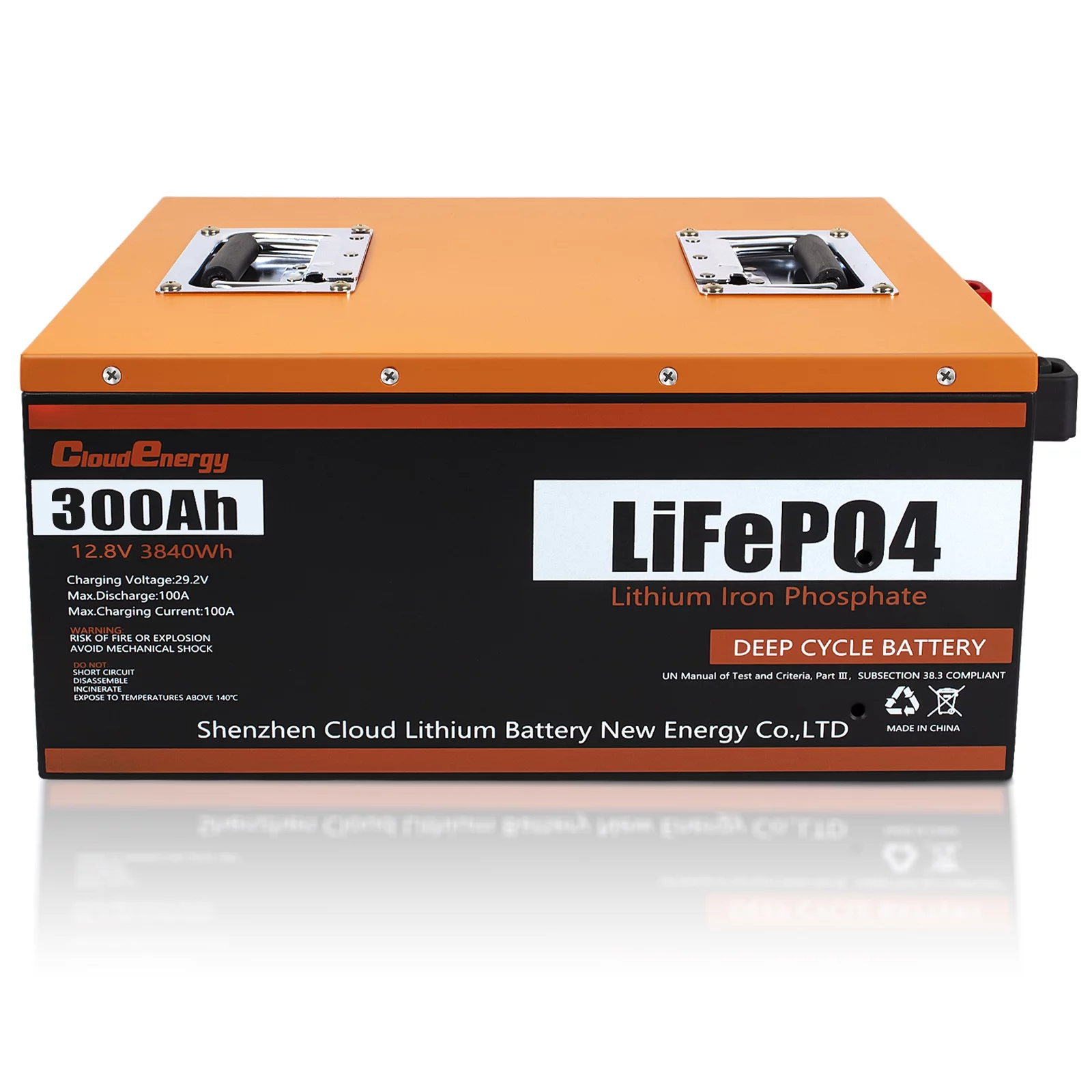 Cloudenergy LiFePO4 Deep Cycle Battery 12V 150Ah with Built-in 100A BMS, Perfect for RV, Solar, Marine, Perfect replace Most of Backup Power and Off Grid Applications - Inhomebuy