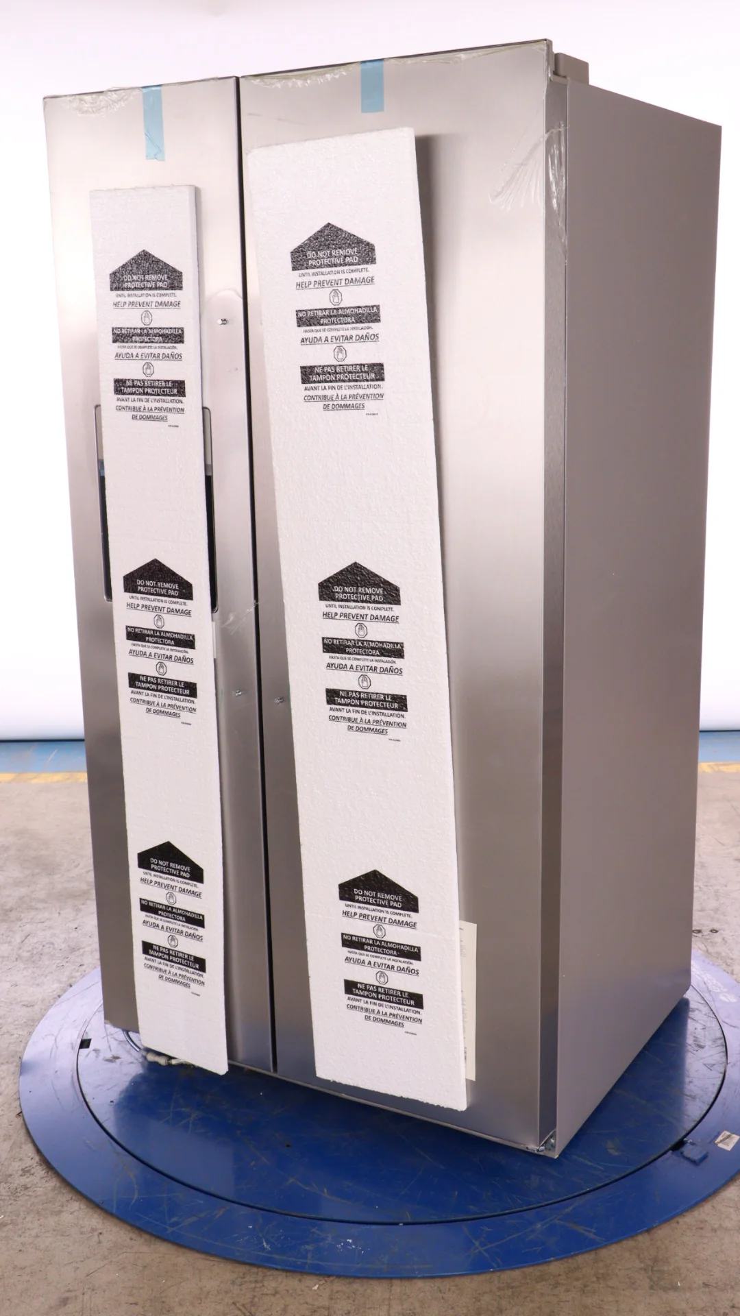 FRIGIDAIRE 36 IN 25.6 CU FT. STAINLESS STEEL SIDE-BY-SIDE REFRIGERATOR WITH EXTERIOR WATER AND ICE D - Inhomebuy