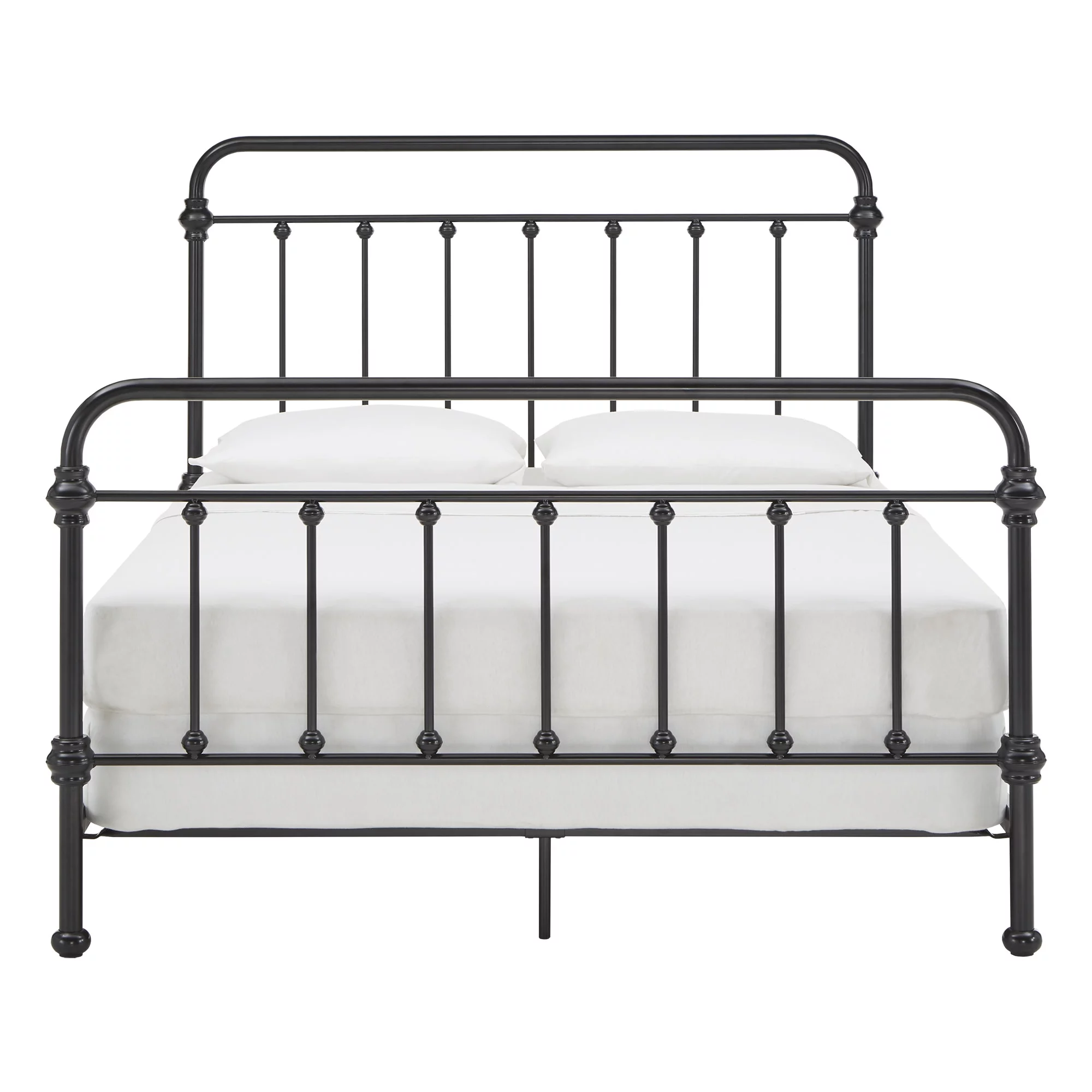 Weston Home Nottingham Metal Twin Bed, Blue Steel - Inhomebuy