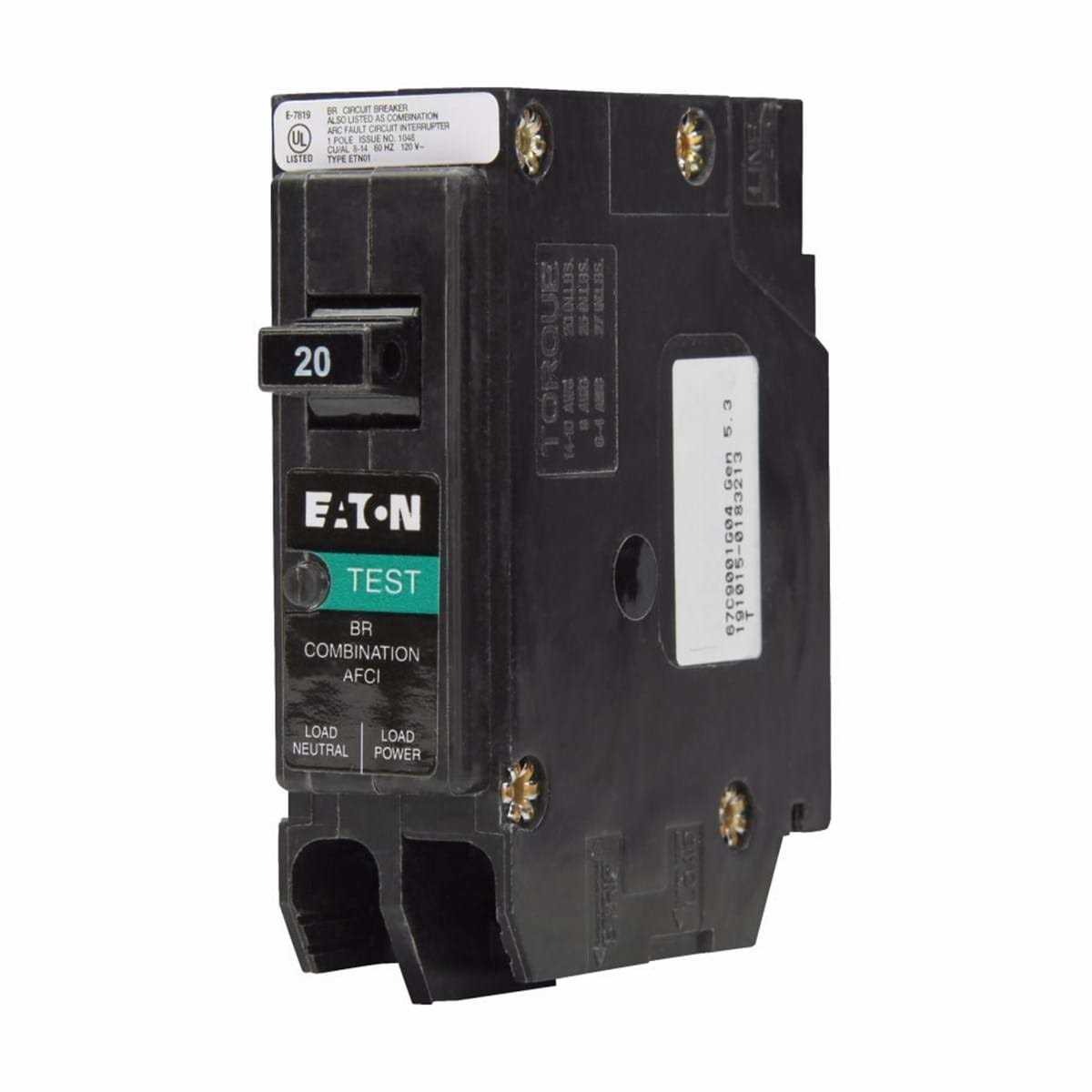 Eaton BRP115AF AFCI Circuit Breaker - Inhomebuy