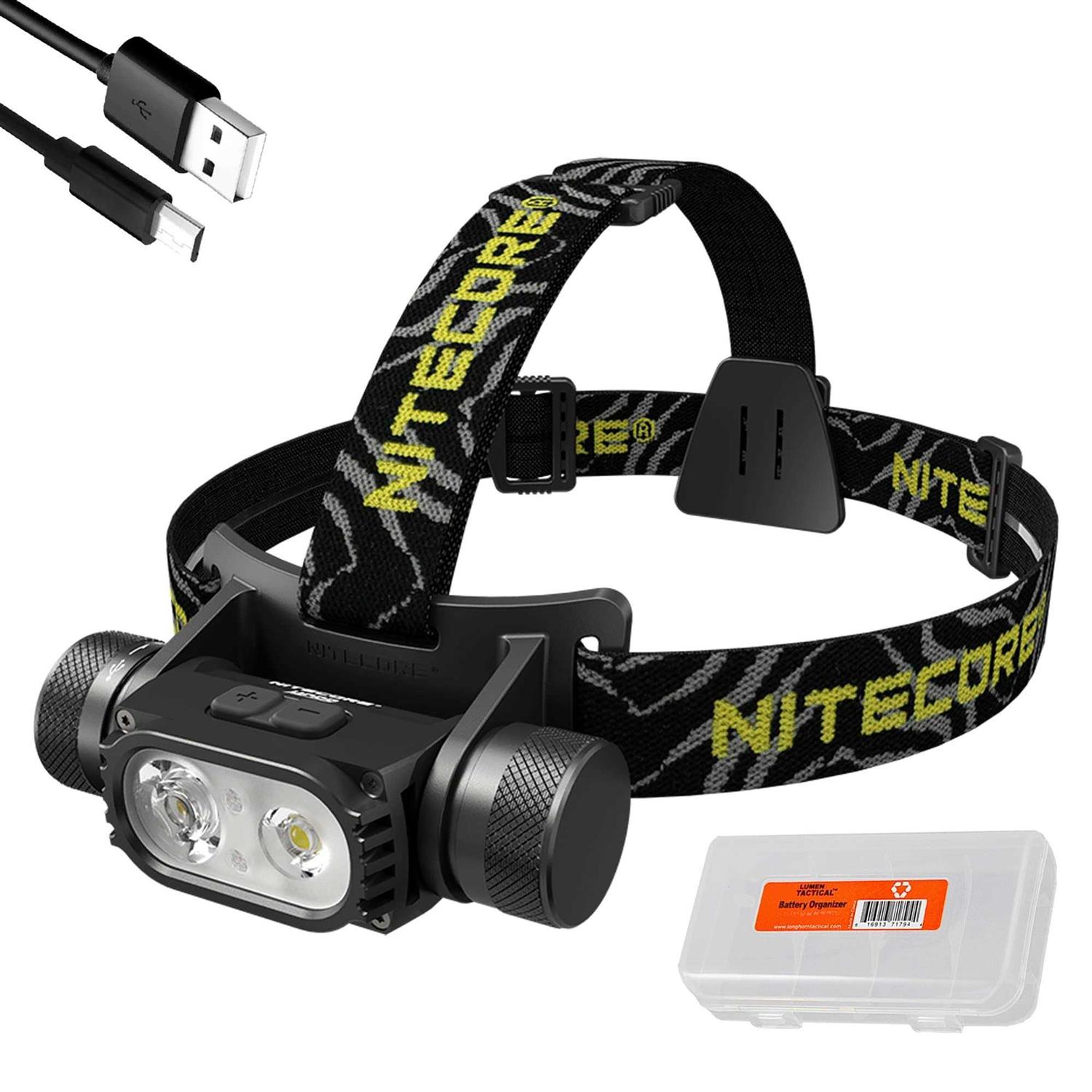 Nitecore HC68 2000 Lumen Rechargeable Focusable Headlamp - Inhomebuy