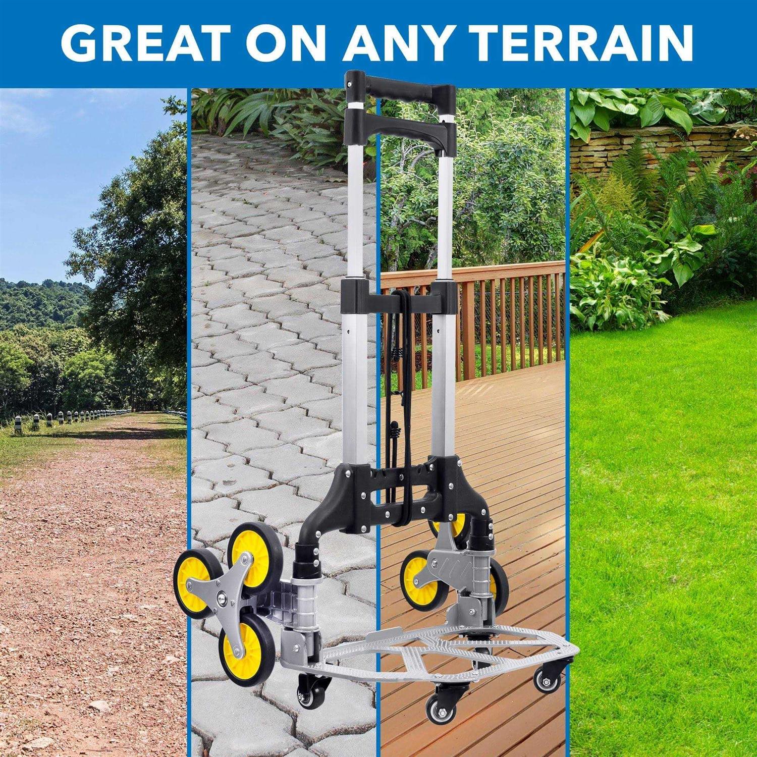 Mount-It! Stair Climber Hand Truck and Dolly - Inhomebuy