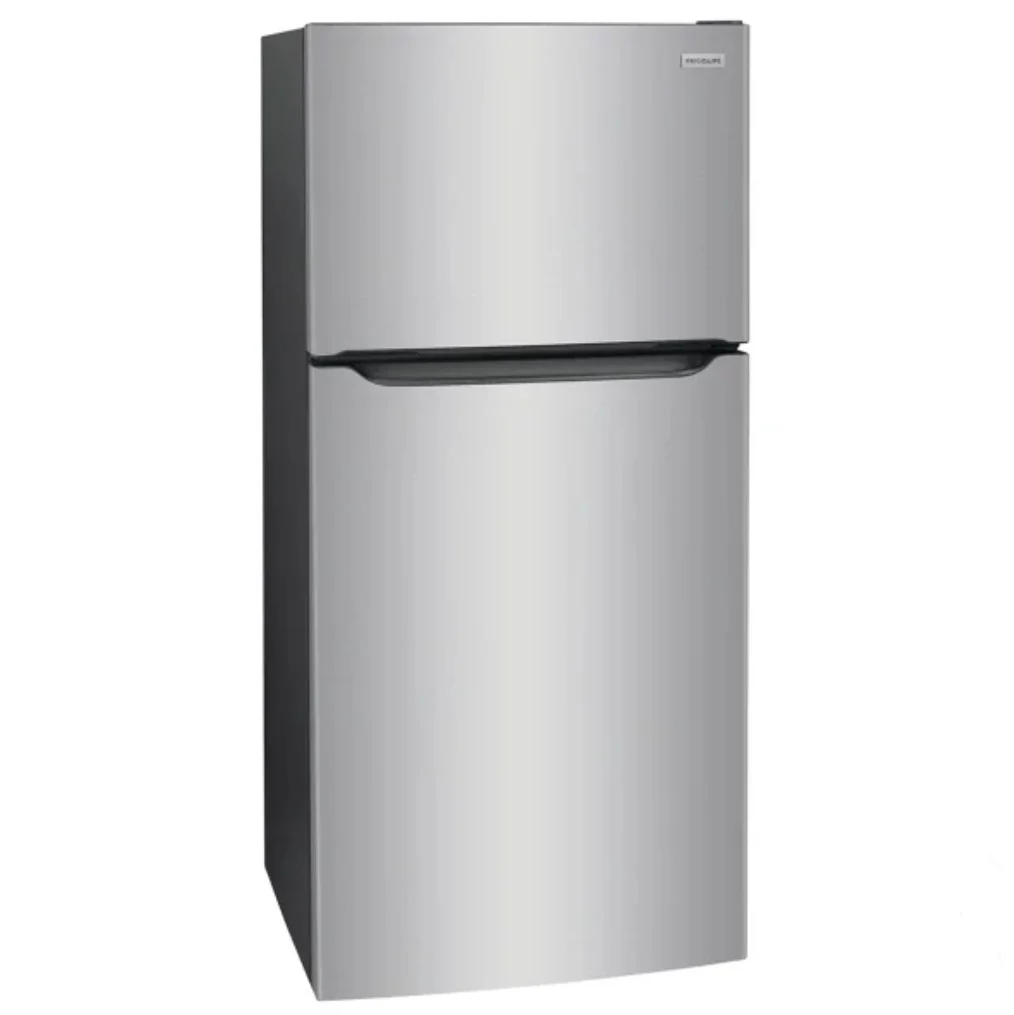 Frigidaire 30 in 20 cu ft. Top-Mount Refrigerator with Auto-Close Doors - FFTR2045VS - Inhomebuy