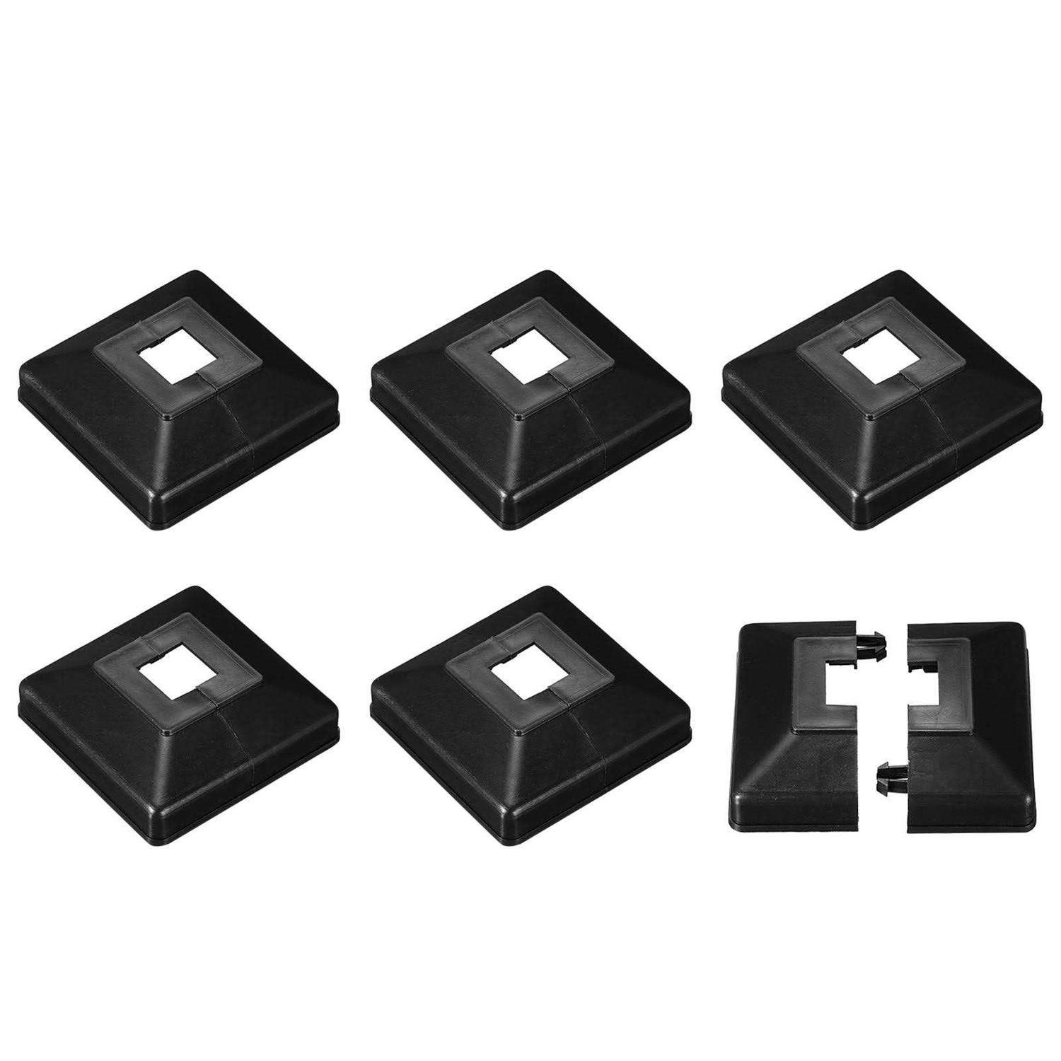 Uxcell Post Skirt Split Style Post Base Cover Trim Skirt for Fence Stair Handrail - Inhomebuy