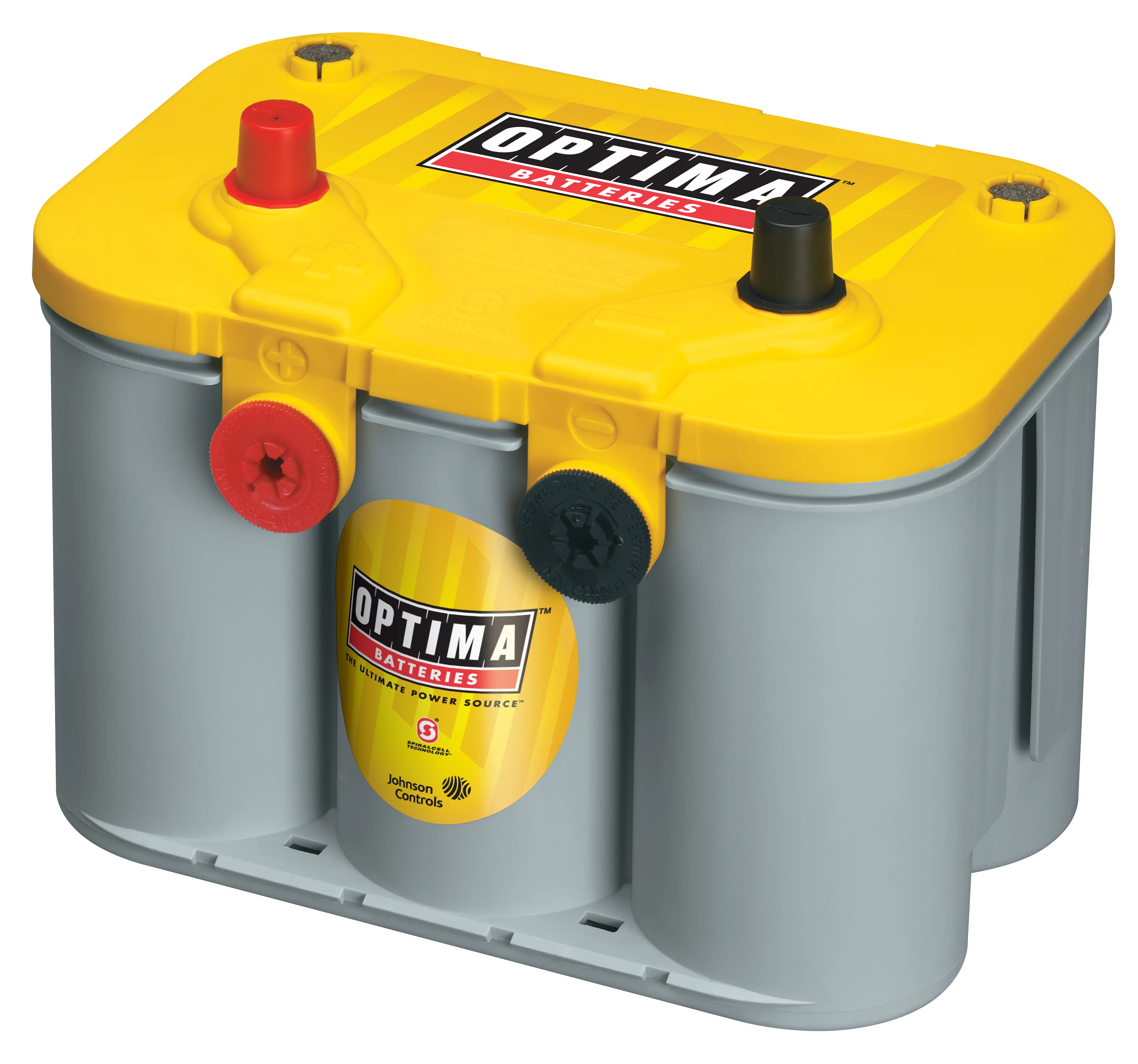 OPTIMA Batteries Yellowtop AGM Spiralcell Dual Purpose Battery, Group Size D34/78, 12 Volt 750 CCA - Inhomebuy