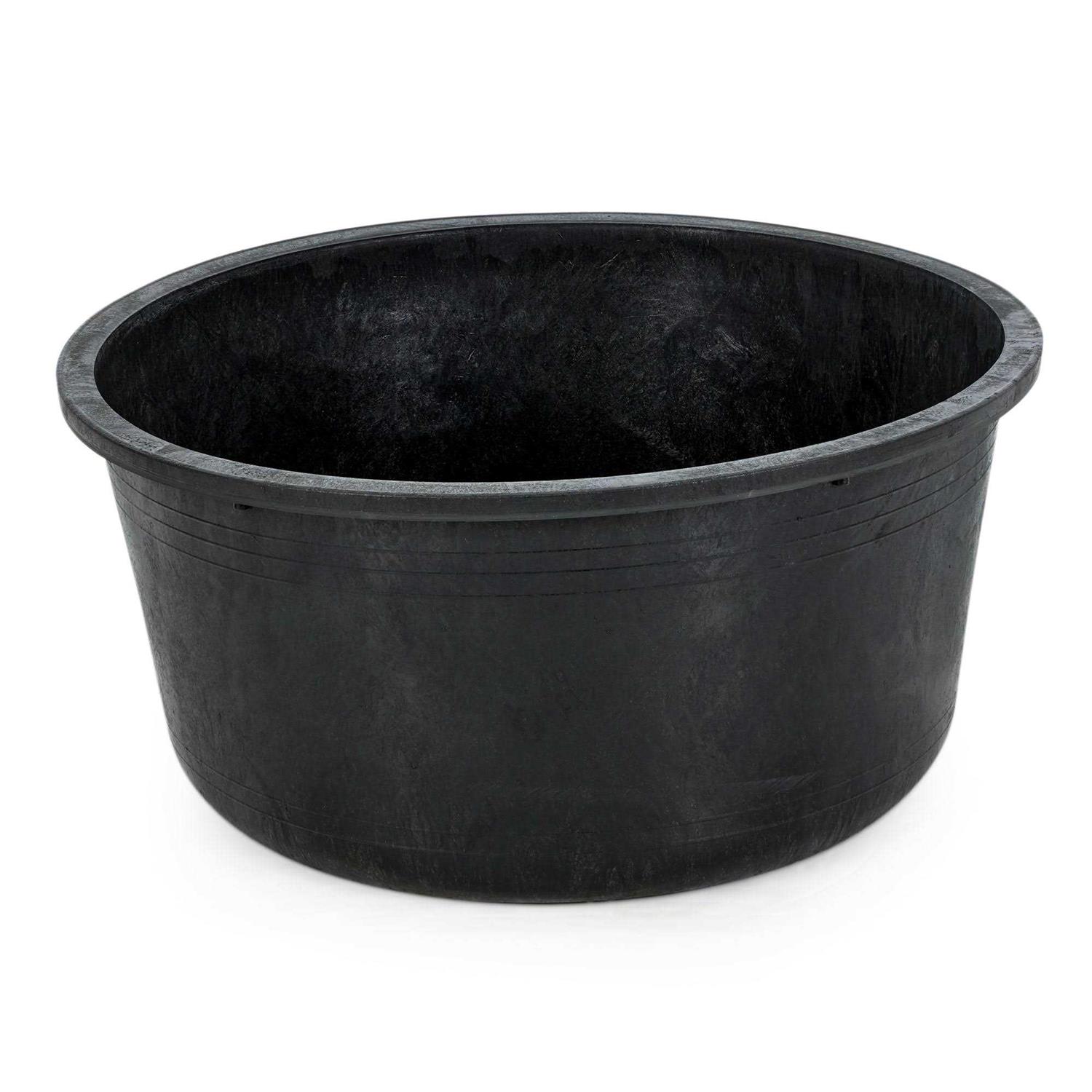 Tuff Stuff Heavy Duty 15 Gallon Round Water, Feed, or Storage Tank Tub - Inhomebuy