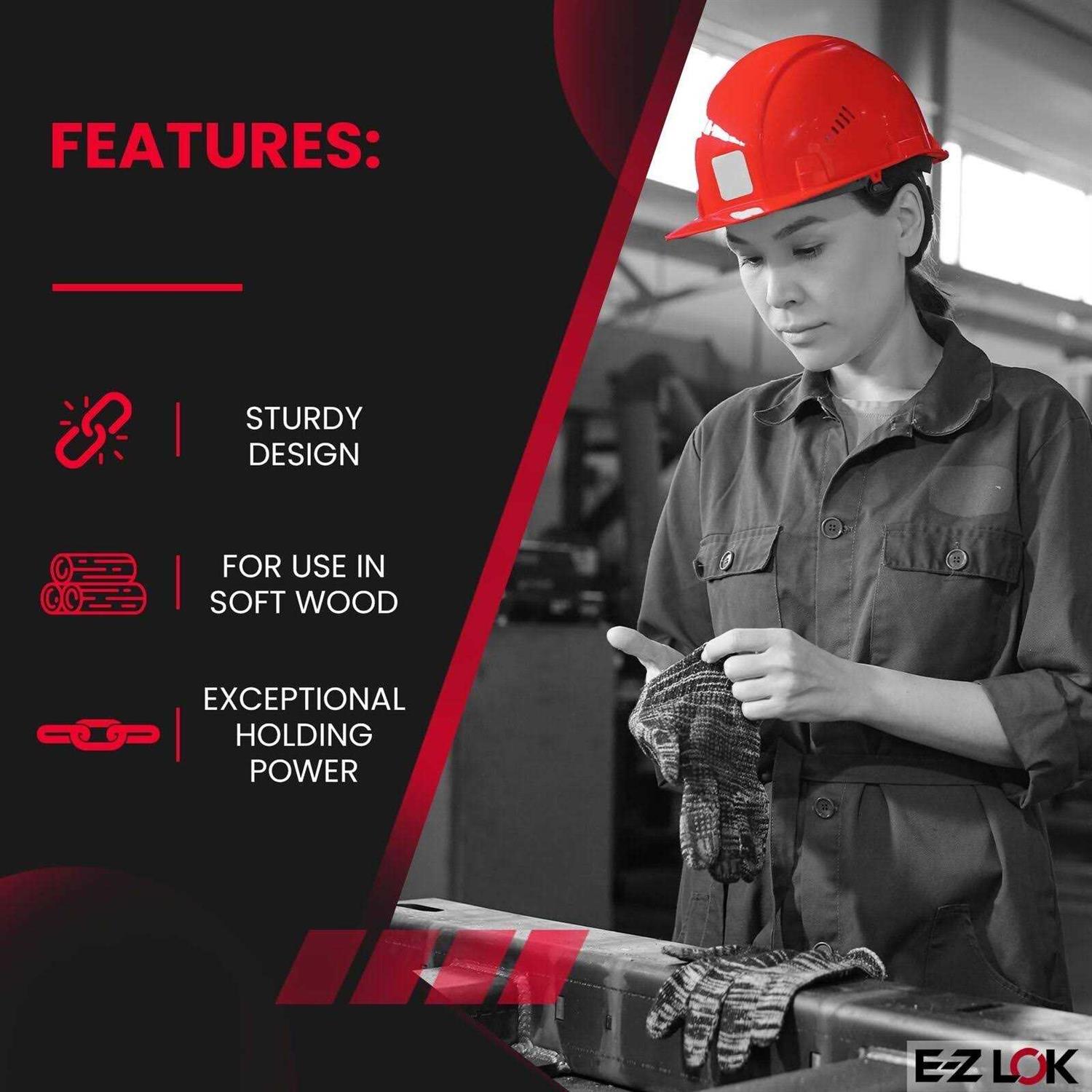 E-Z LOK Threaded Insert for Soft Wood 901420-13 - Inhomebuy