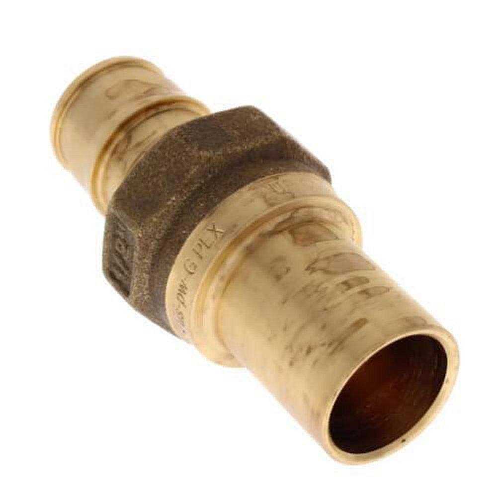 Uponor LFP4515050 1/2 ProPEX x 1/2 Copper Press Brass Adapter - Inhomebuy