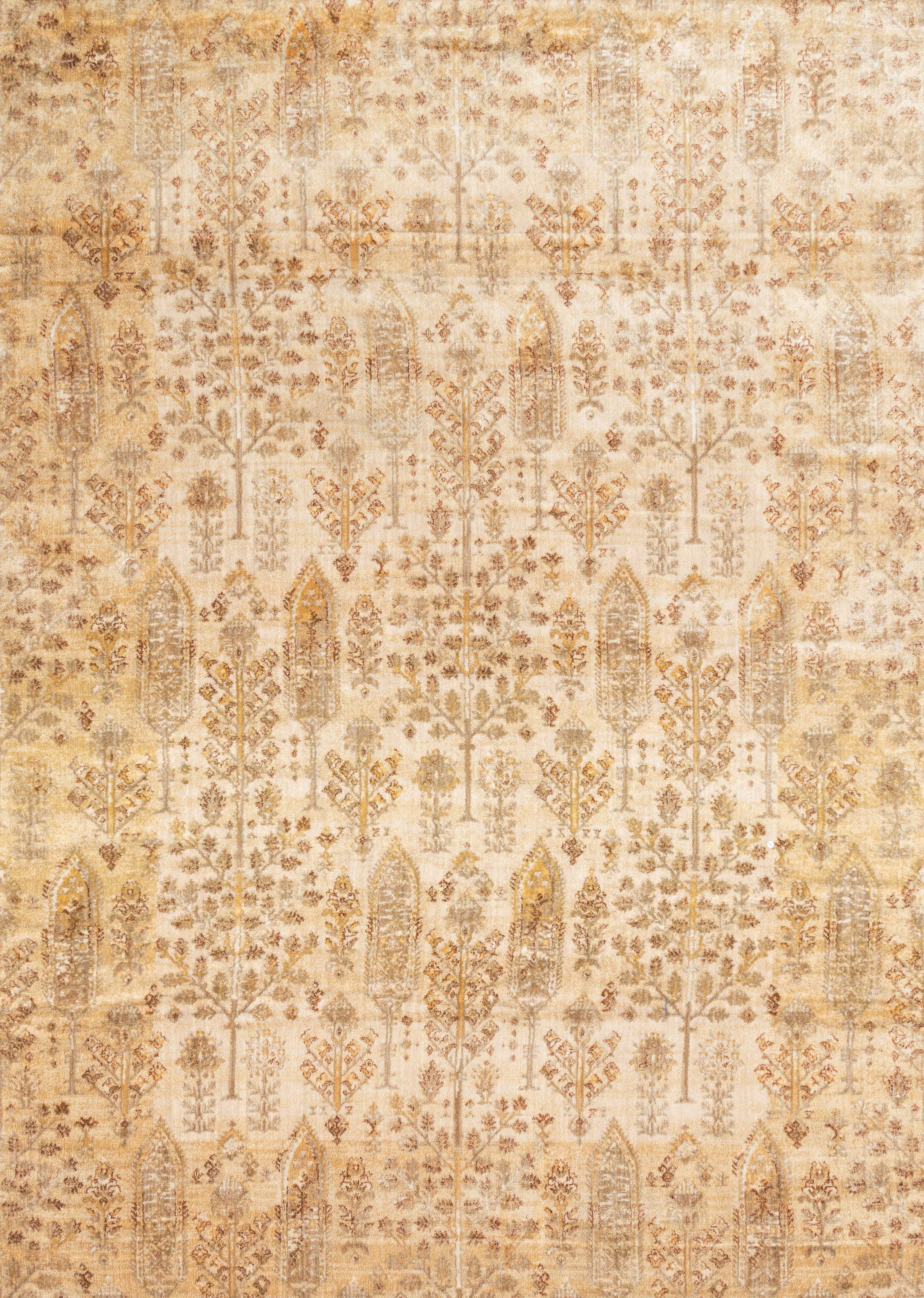 Loloi Rugs Anastasia Collection Rug in Ant. Ivory, Gold - 7'10