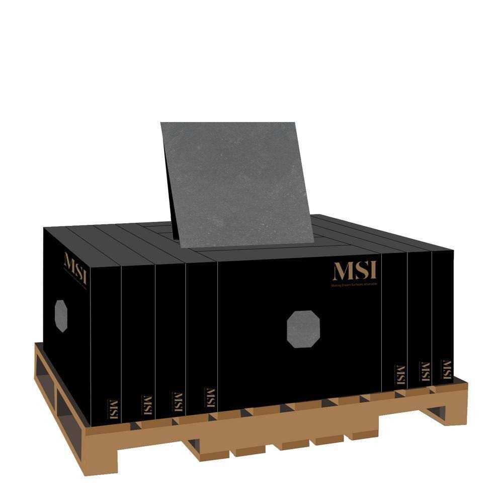 MSI Vulkon Grey 24 in. x 24 in. Matte Porcelain Paver Tile - Inhomebuy