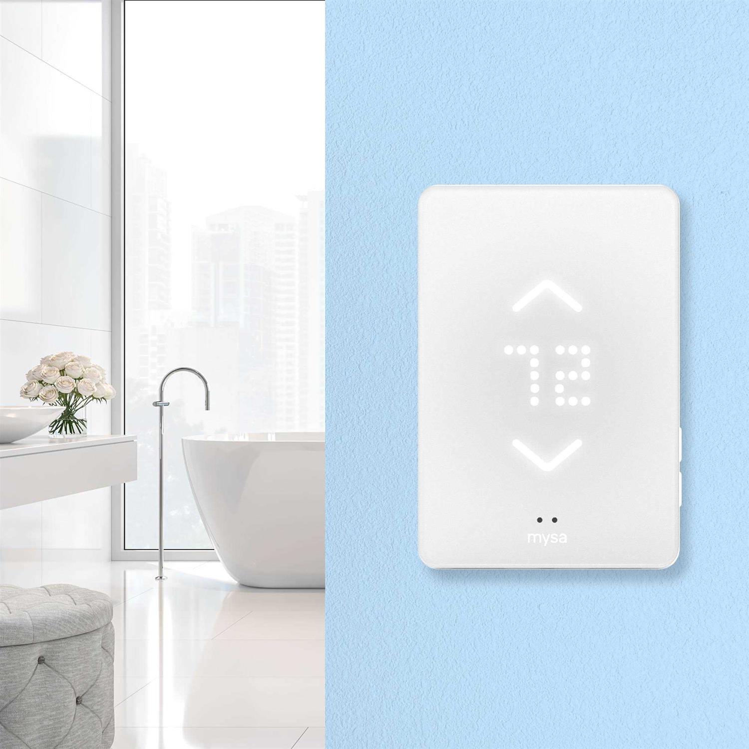 Mysa Smart Thermostat for Electric Baseboard and In-Wall Heaters - Inhomebuy