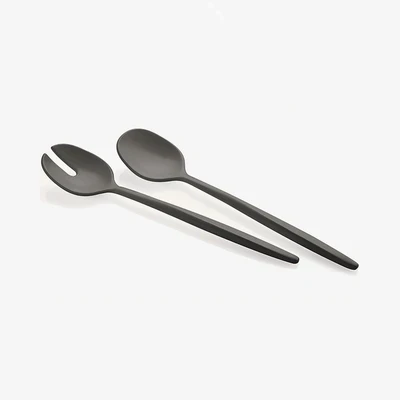 Salad Servers Tierra Black - Inhomebuy