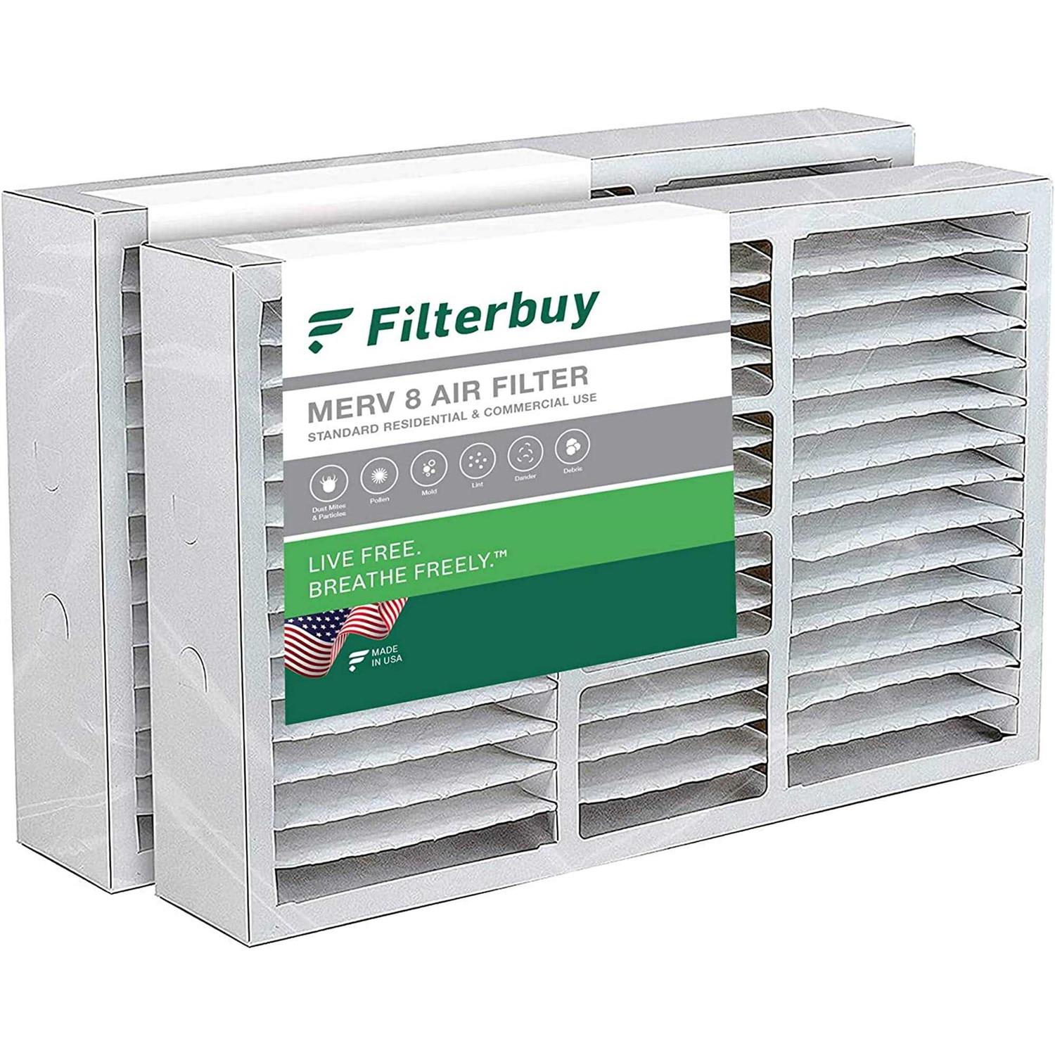 Filterbuy MERV 13 Pleated HVAC AC Furnace Air Filters - Inhomebuy