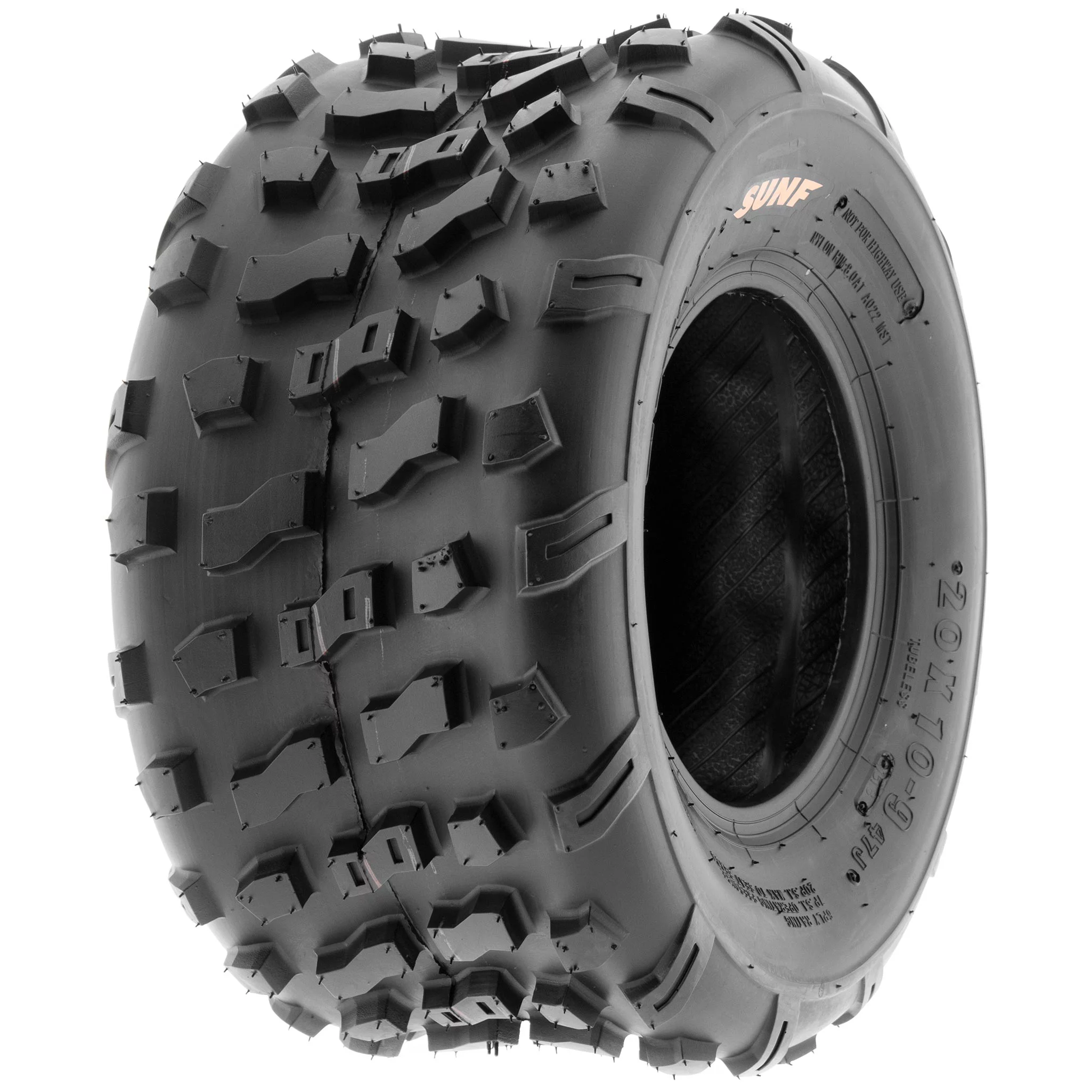 SunF Set of 4 ATV Tires A022 20x10-9 20x10x9 4 PR - Inhomebuy