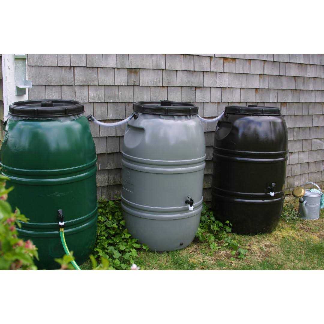 Great American Painted 60 Gallon Rain Barrel - Inhomebuy