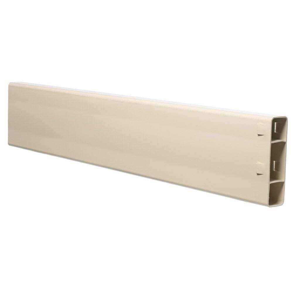 Veranda 71-in Black Metal Fence Mounting Bracket For Composite Fence - Inhomebuy