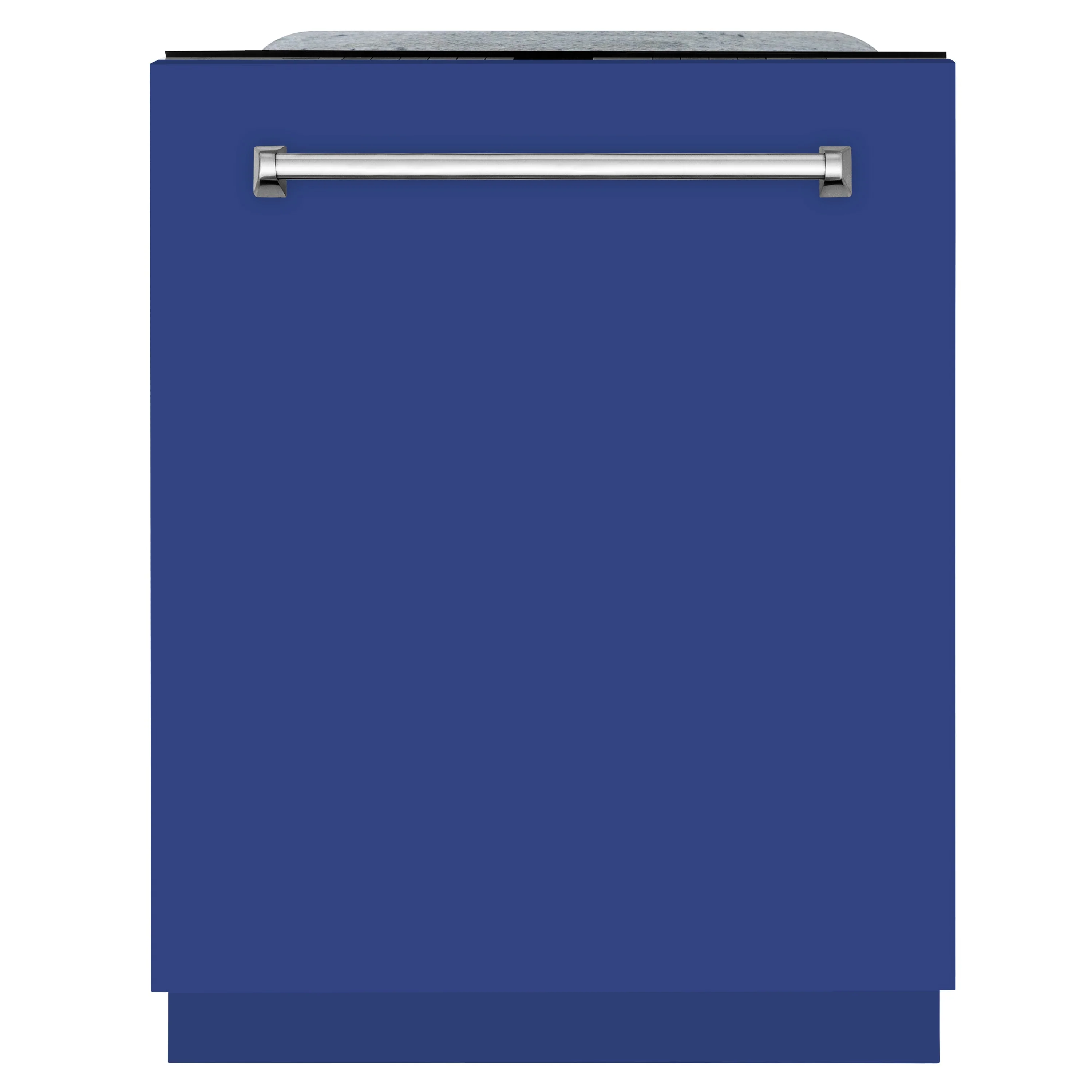 ZLINE 24 In. Monument Series 3rd Rack Top Touch Control Dishwasher in Blue Matte, 45dBa, DWMT-BM-24 - Inhomebuy