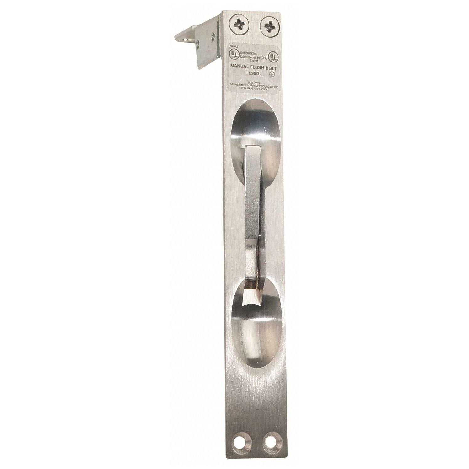 Ives FB358 Manual Flush Bolt for Wood Doors - Inhomebuy