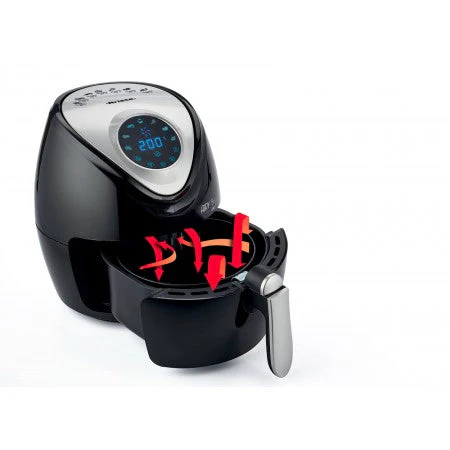 Air Fryer Digital 3.2L 1300W Black - Inhomebuy