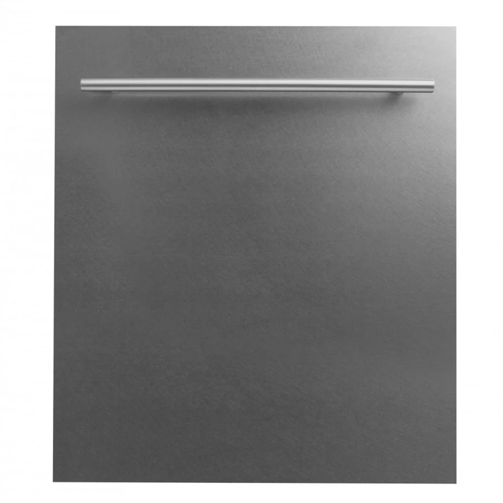 ZLINE 24 in. Top Control Dishwasher in DuraSnow® Finished Stainless Steel with Stainless Steel Tub, DW-SN-24 - Inhomebuy