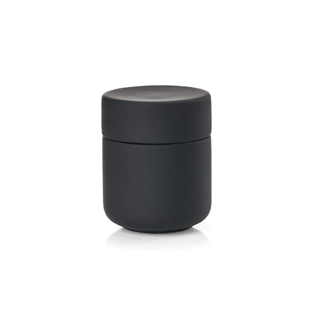 UME JAR WITH LID BLACK - Inhomebuy
