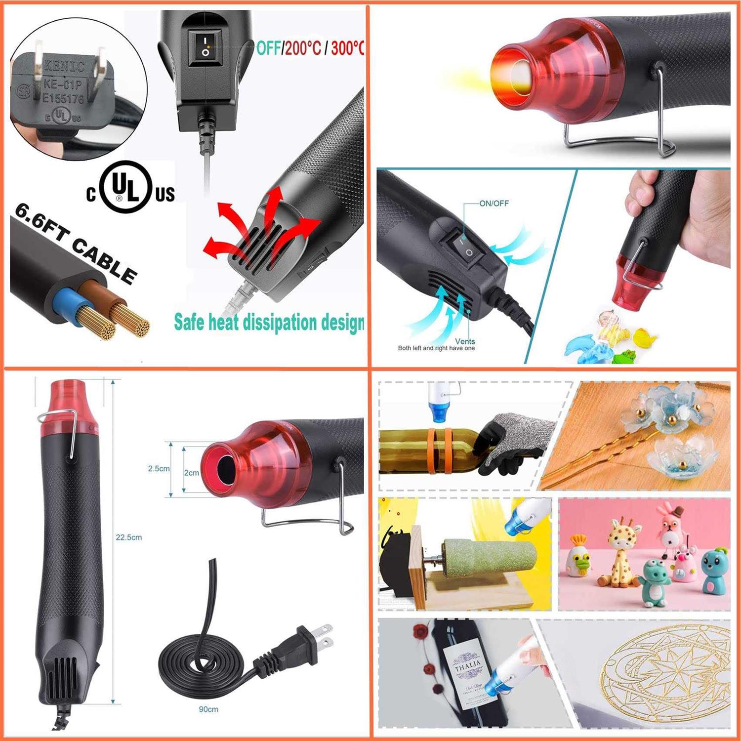 Cup Turner for Crafts Tumbler,Tumbler Cup Spinner,glitter Powder,Epoxy Resin kit for Tumblers for Beginners with Epoxy and Heat Gun - Inhomebuy