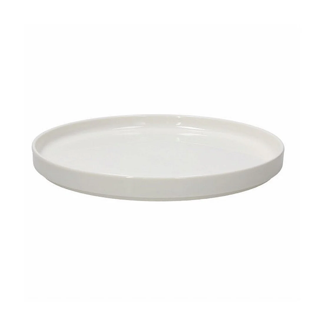 Attitude Bianco Edge Plate 27cm - Inhomebuy
