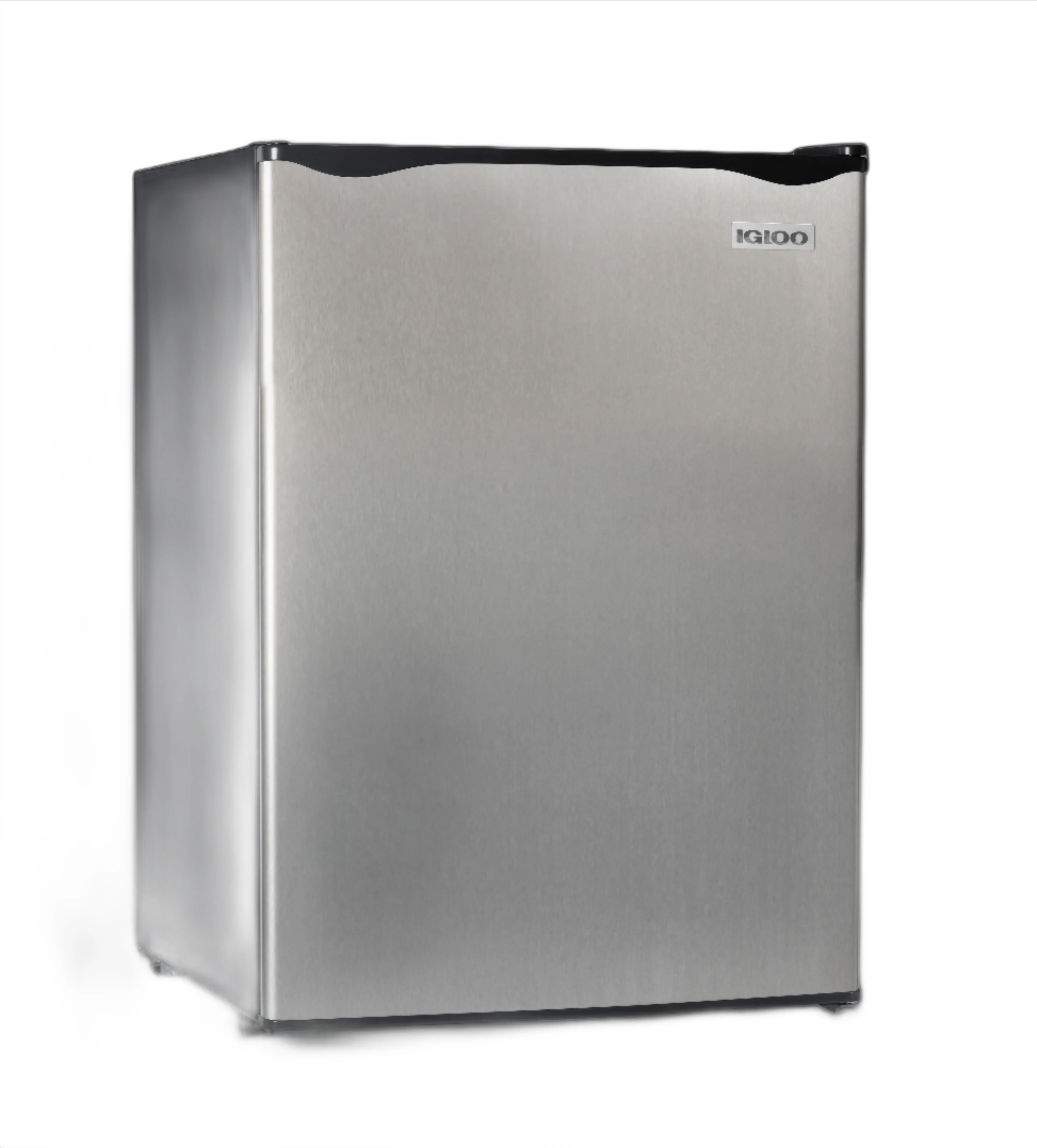 Igloo 2.6 Cu. Ft. Refrigerator w/ Freezer, Platinum - Inhomebuy