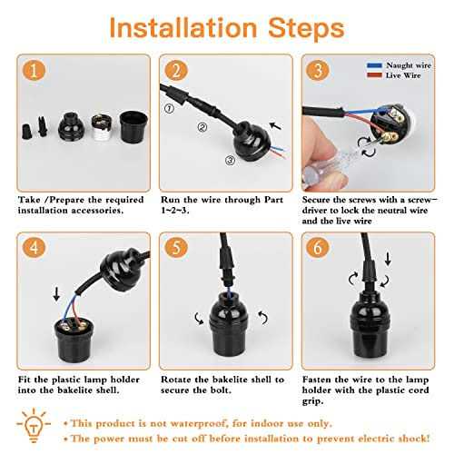 Zevnico 8 Pack E26 E27 Light Sockets Black Medium Screw Base with Shade Ring - Inhomebuy