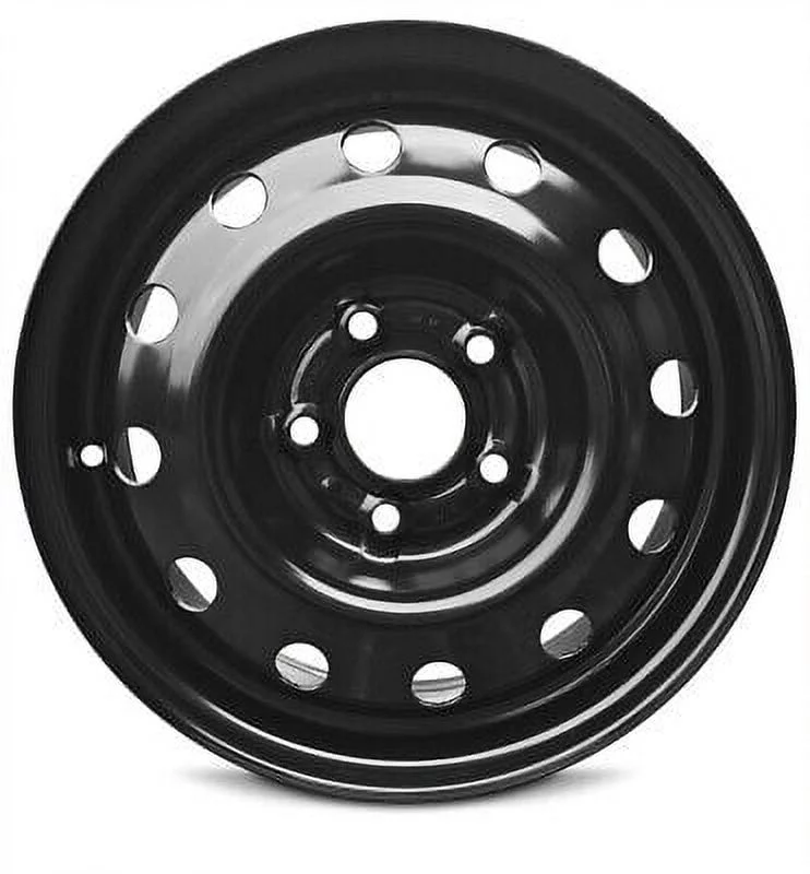Wheel Rim for 2015-2018 Chevrolet City Express 15 in Black Steel Rim Direct Fit - Inhomebuy