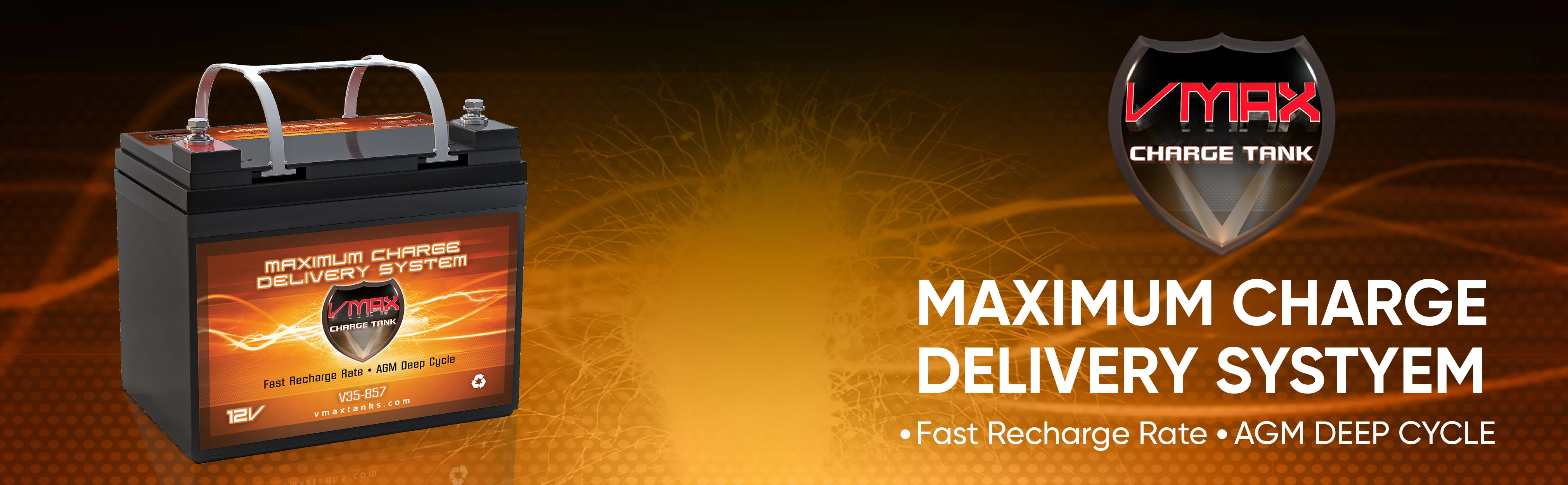 Minn Kota Edge Trolling Motor U1 Battery Replacement VMAX V35-857 12V 35AH AGM - Inhomebuy