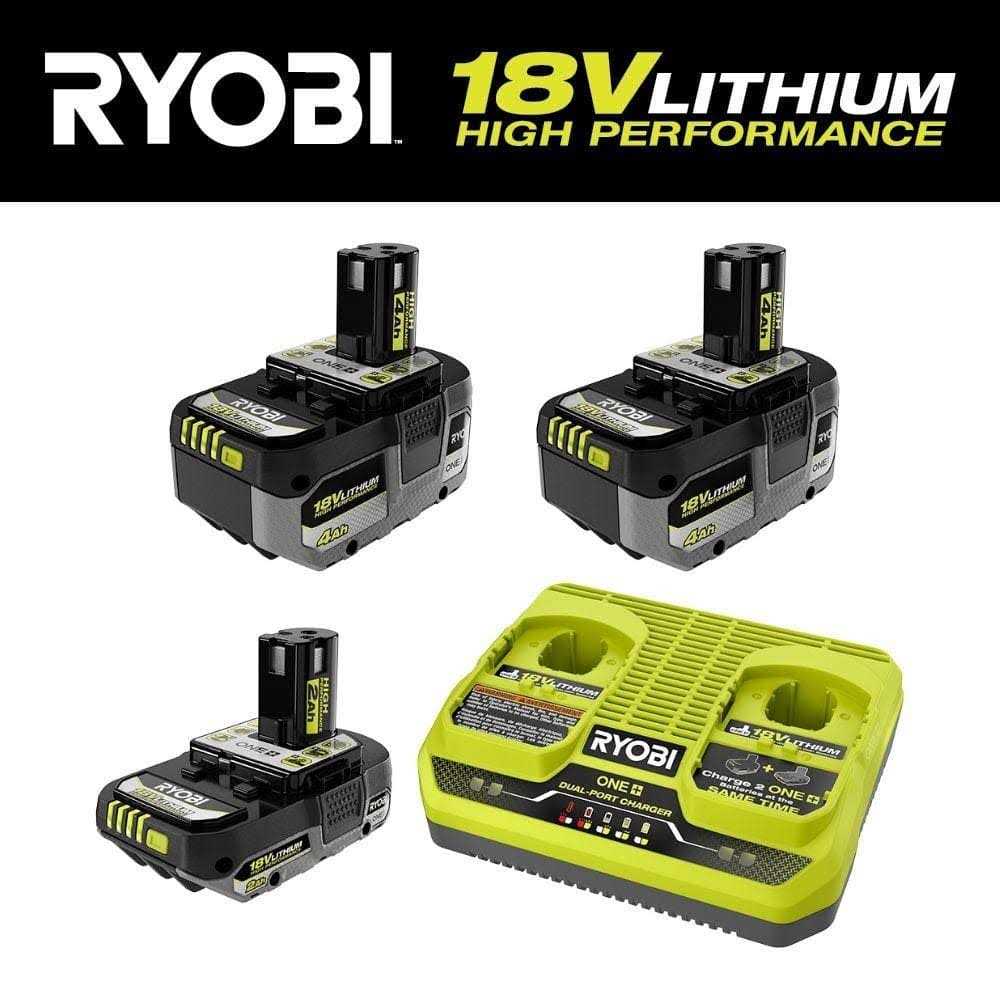 RYOBI ONE+ 18V Cordless Telescoping Power Scrubber Kit with 2.0 Ah Battery and Charger and - Inhomebuy