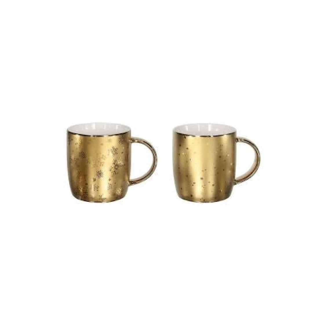 Natale Mug Duo Gold - Inhomebuy